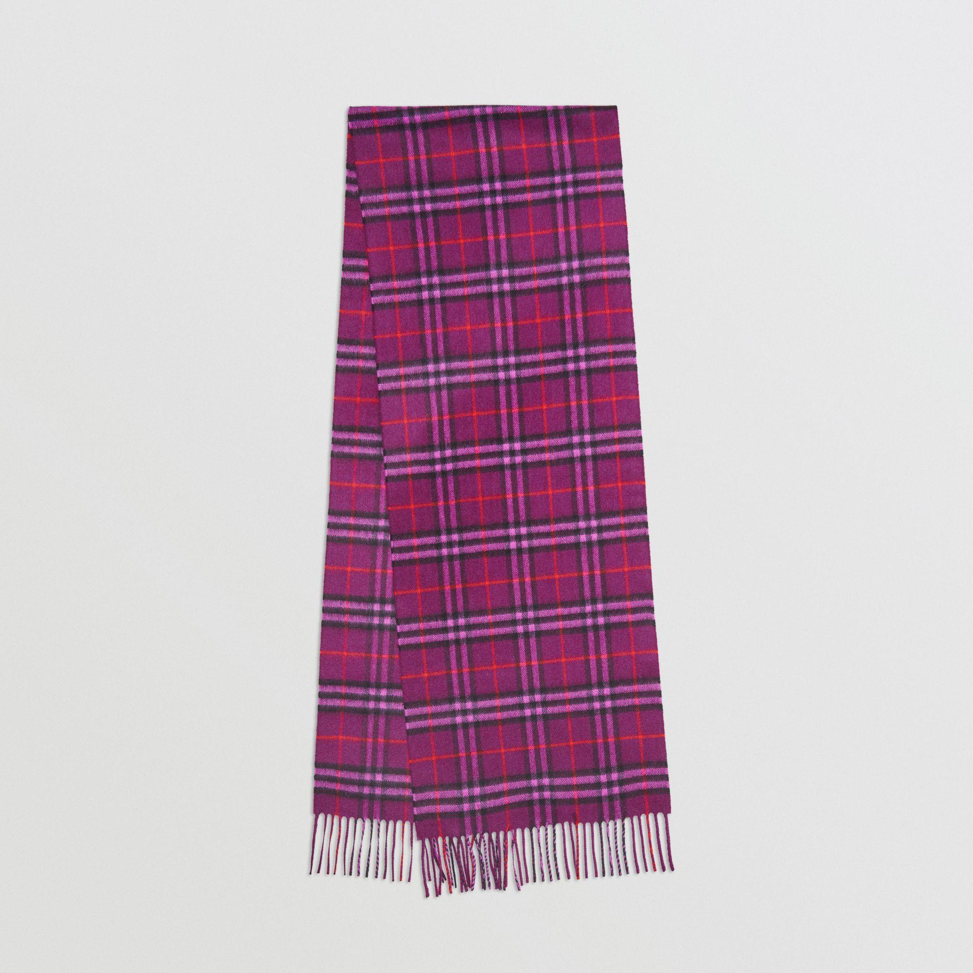 burberry cashmere scarf purple