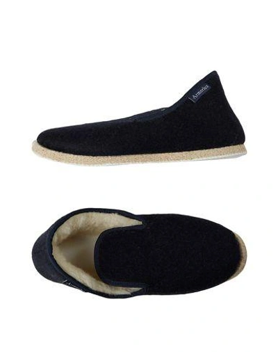 Shop Armor-lux Slippers In Dark Blue