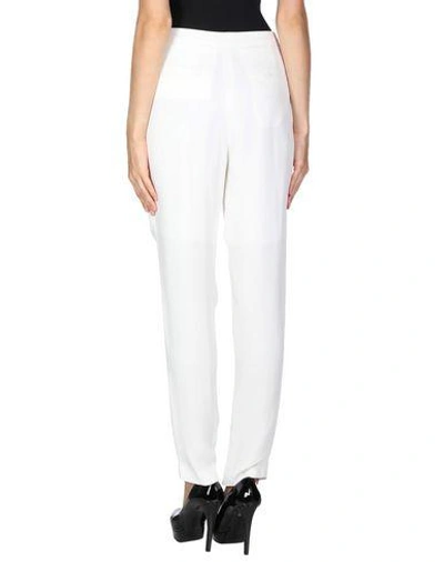 Shop Sandro Casual Pants In White