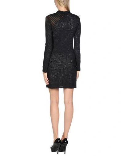 Shop Sandro Short Dress In Black