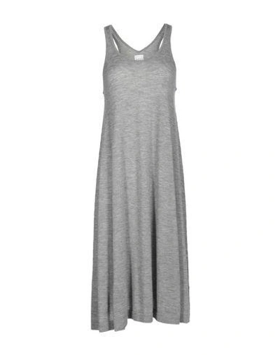 Shop Madeleine Thompson Knee-length Dress In Light Grey