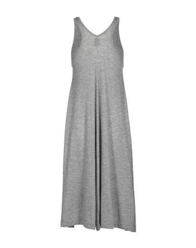 Shop Madeleine Thompson Knee-length Dress In Light Grey