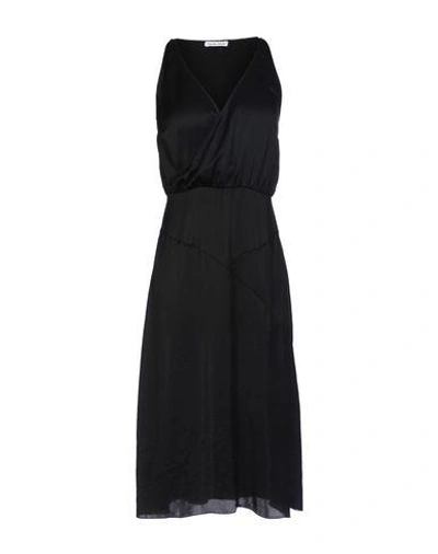 Shop Tomas Maier Midi Dresses In Black