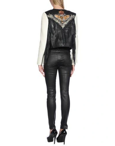 Shop Isabel Marant Étoile Leather Jacket In Black