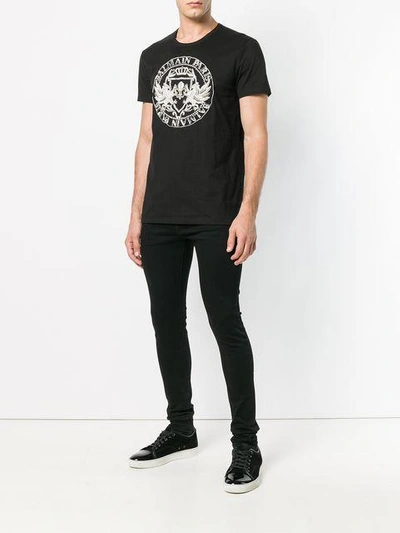 Balmain Skinny Jeans In Black