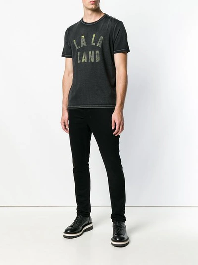 Shop John Varvatos La La Land T-shirt - Black