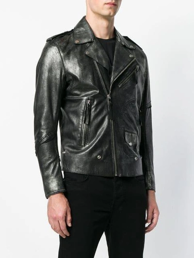 Shop Diesel L-ingran Biker Jacket - Black