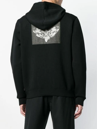 Shop John Richmond Persona Non Grata Hoodie - Black