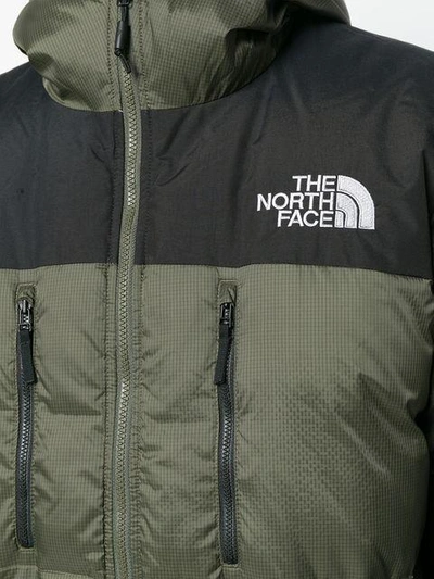 Shop The North Face Hooded Padded Jacket - Green
