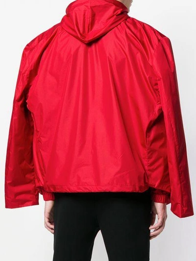 Shop Y/project Blazer Sports Hybrid Jacket In Red