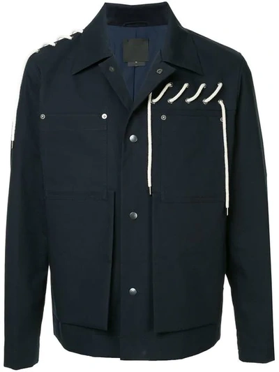 Shop Craig Green Military Jacket - Blue