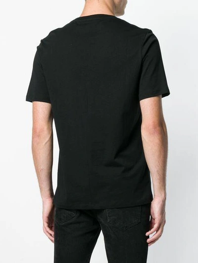 Shop Helmut Lang T-shirt Mit Logo In Black