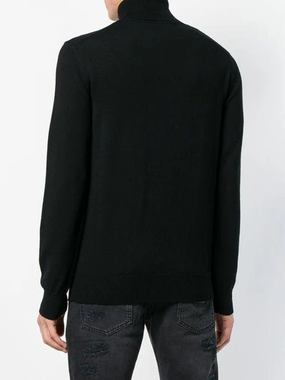 Shop Dolce & Gabbana King Turtleneck Sweater - Black