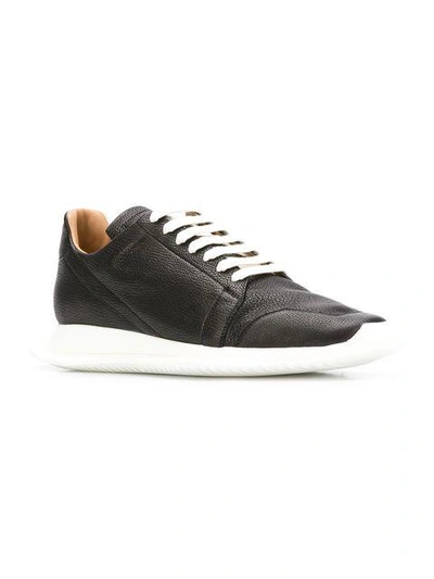 Shop Rick Owens Lace-up Sneakers - Brown