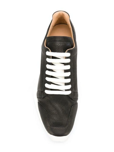 Shop Rick Owens Lace-up Sneakers - Brown