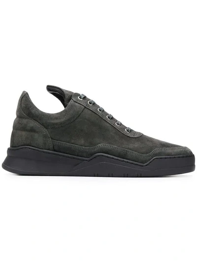 Shop Filling Pieces Low Top Ghost Sneakers - Grey