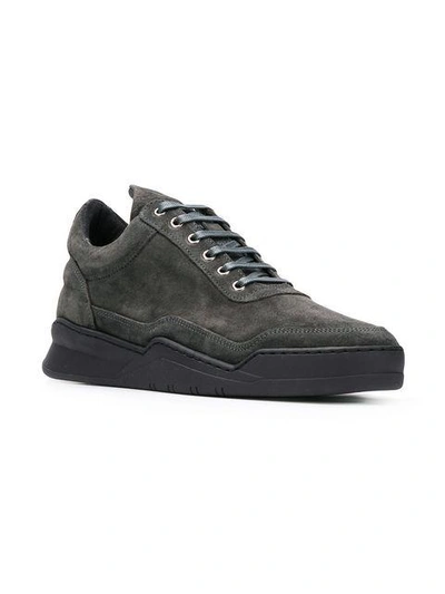 Shop Filling Pieces Low Top Ghost Sneakers - Grey