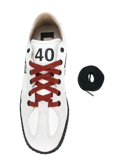 Shop Diesel Tennis 40 Sneakers - White