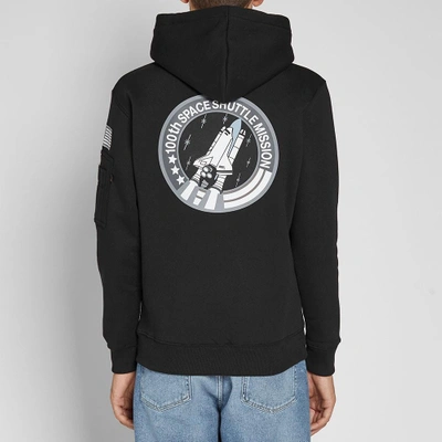 Shop Alpha Industries Space Shuttle Hoody - End. Exclusive In Black