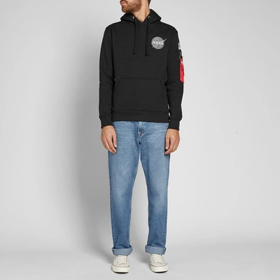 Shop Alpha Industries Space Shuttle Hoody - End. Exclusive In Black