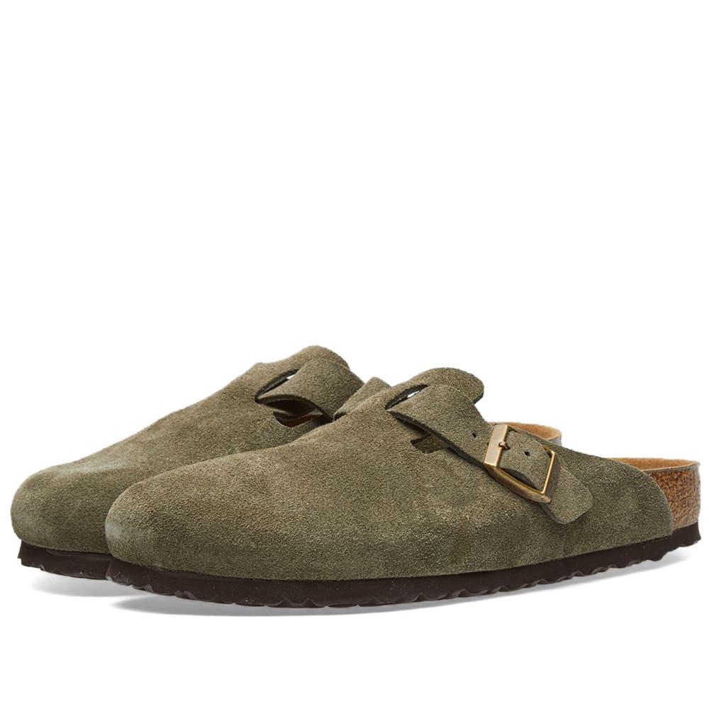 birkenstock boston green