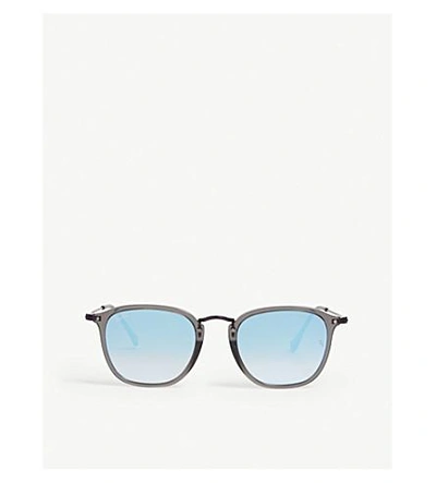 Shop Ray Ban Square Sunglasses In Grey