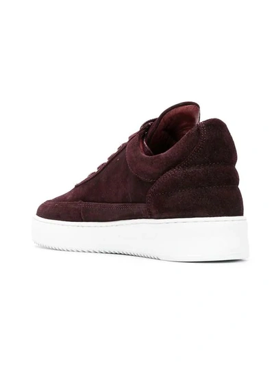 Shop Filling Pieces Low Top Ripple Sneakers - Red