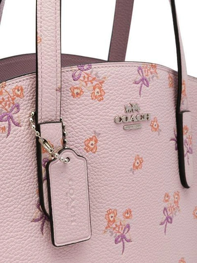 COACH #37215 Daisy Floral Pink Tote Bag