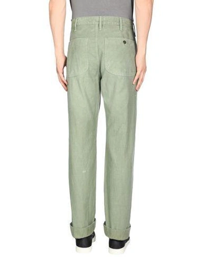 Shop Chimala Denim Pants In Military Green