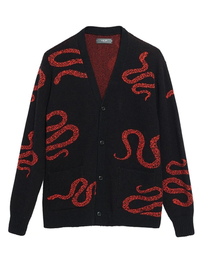 Shop Amiri Snake Cardigan