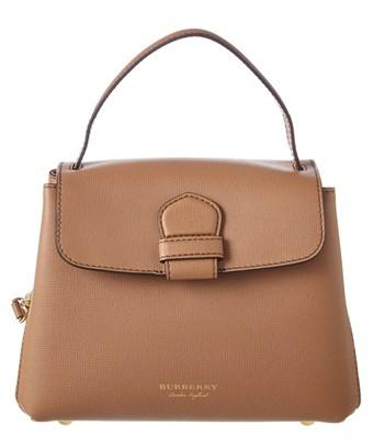 burberry brown check satchel