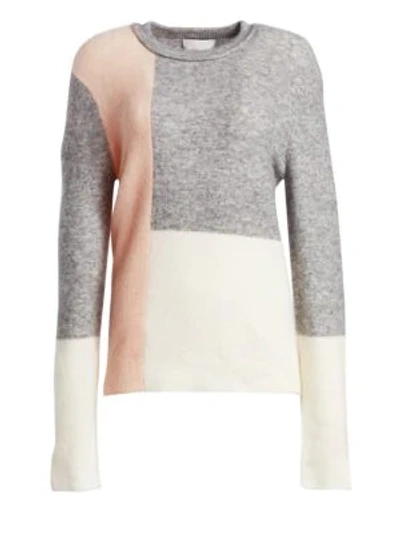 Shop 3.1 Phillip Lim / フィリップ リム Lofty Colorblock Sweater In Antique White