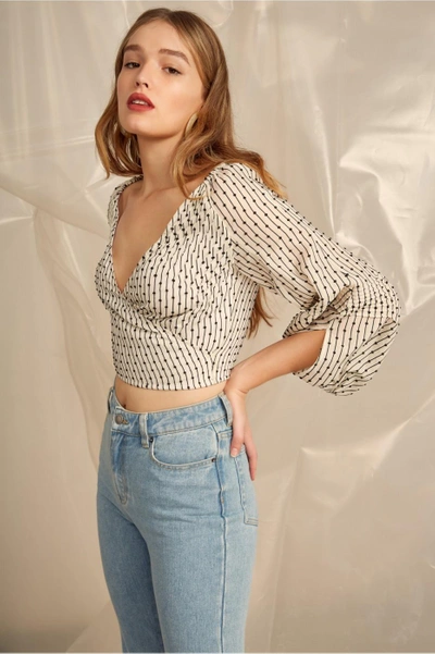 Shop C/meo Collective Even Love Top In Ivory