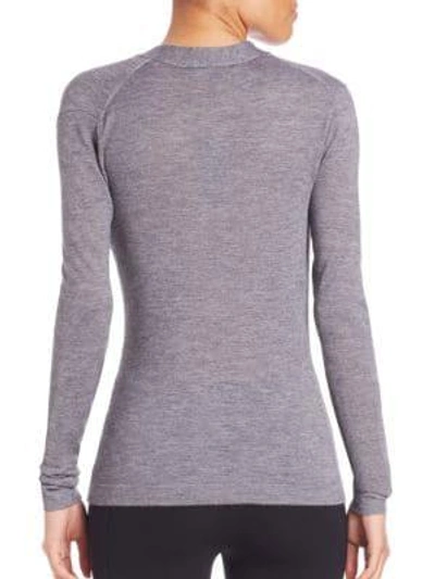 Shop Derek Lam Draped Cowlneck Sweater In Black