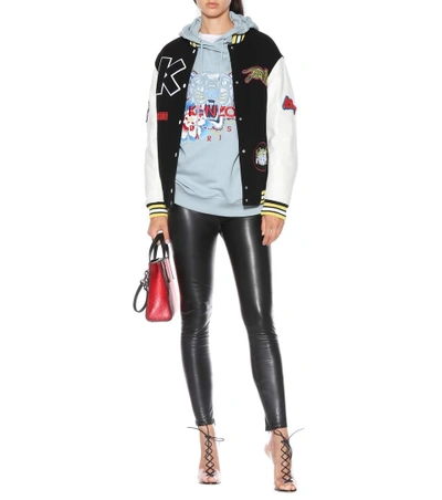 Velvet Berdine Faux Leather Leggings In Black
