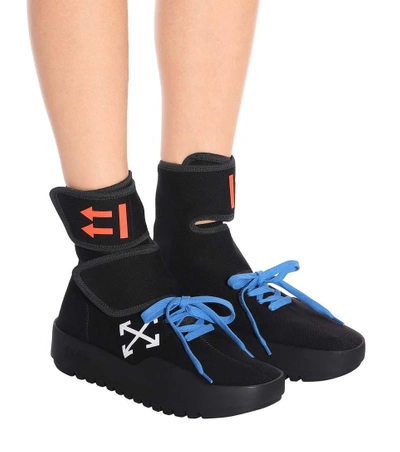 Off-white Black, Red And Blue Cst-001 High-top Sneakers | ModeSens