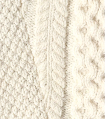 Shop Stella Mccartney Cable-knit Sweater In White