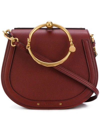 Shop Chloé Nile Shoulder Bag - Red