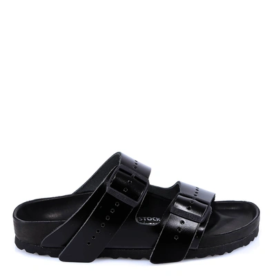 Shop Rick Owens X Birkenstock Arizona Sandals In Black