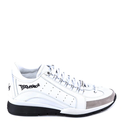 Shop Dsquared2 551 Trainers In White