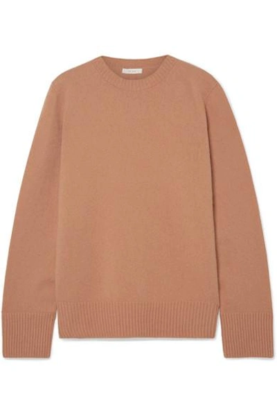 Shop The Row Sibel Oversized Wool And Cashmere-blend Sweater In Beige