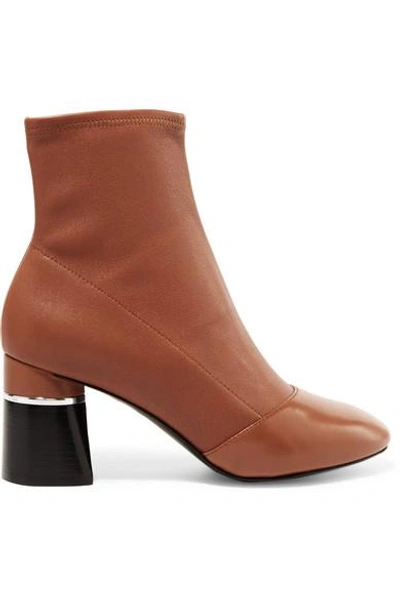 Shop 3.1 Phillip Lim / フィリップ リム Drum Leather Ankle Boots In Tan