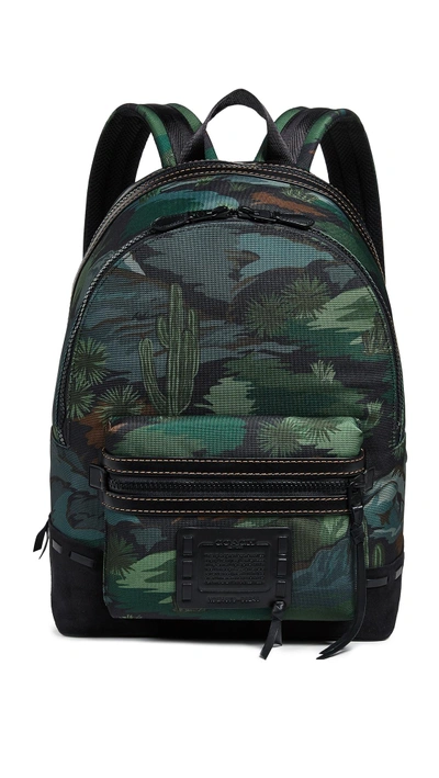 Shop Coach 1941 Academy Backpack In Green Landscape