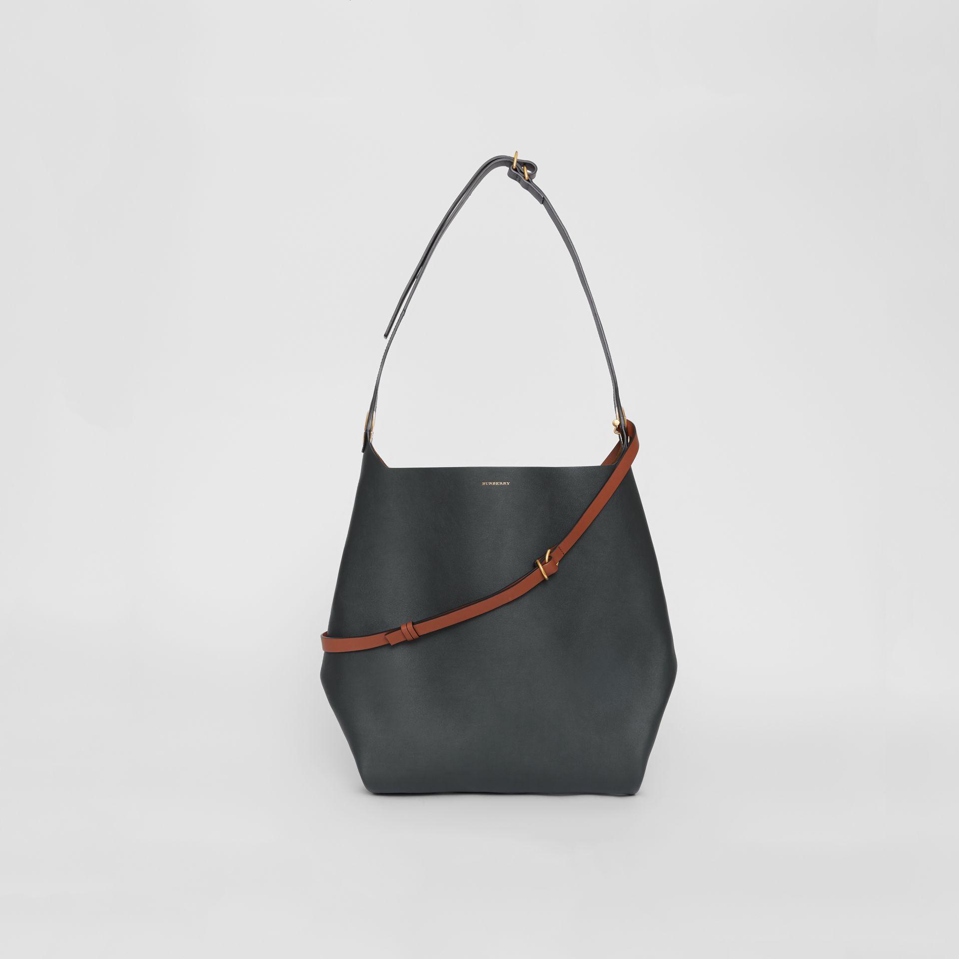 the leather grommet detail bag