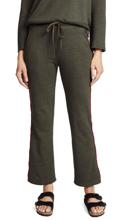 Shop Sundry Piped Sweatpants In Military