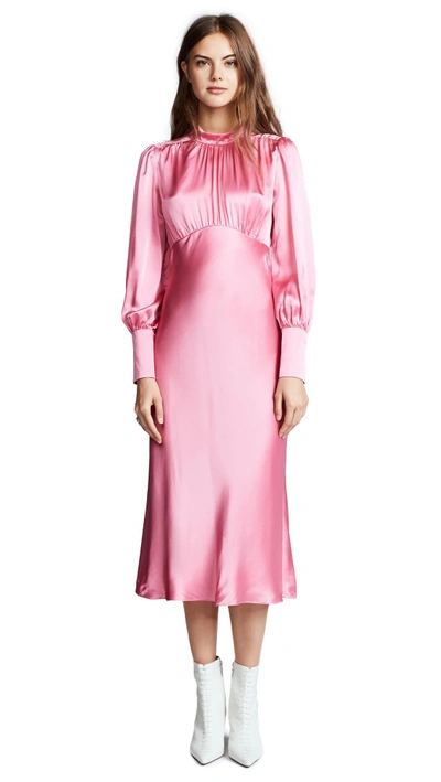Shop Veronica Beard Elsie Dress In Pink