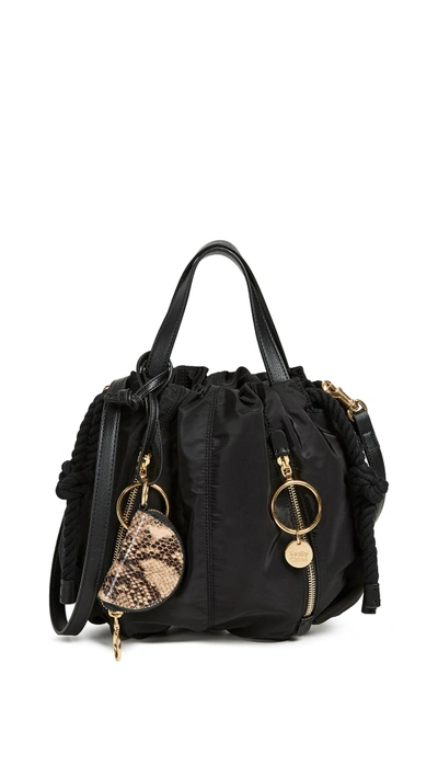 Shop See By Chloé Flo Small Tote In Black