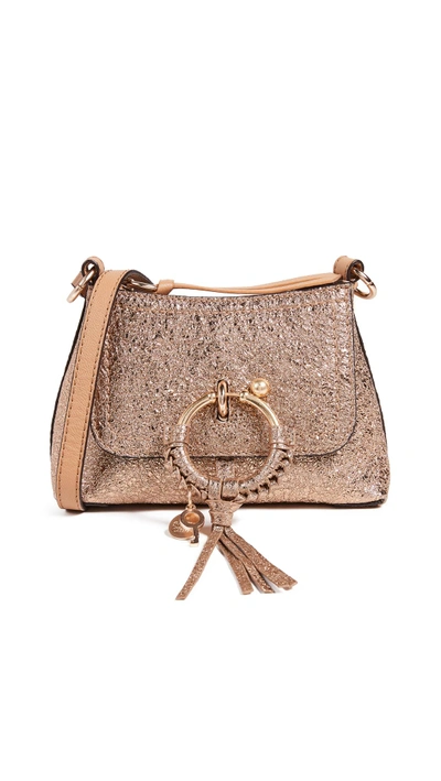 Shop See By Chloé Joan Mini Shoulder Bag In Sandy Brown