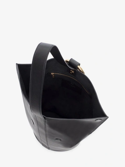 Shop Alexander Mcqueen Butterfly Bag In Black