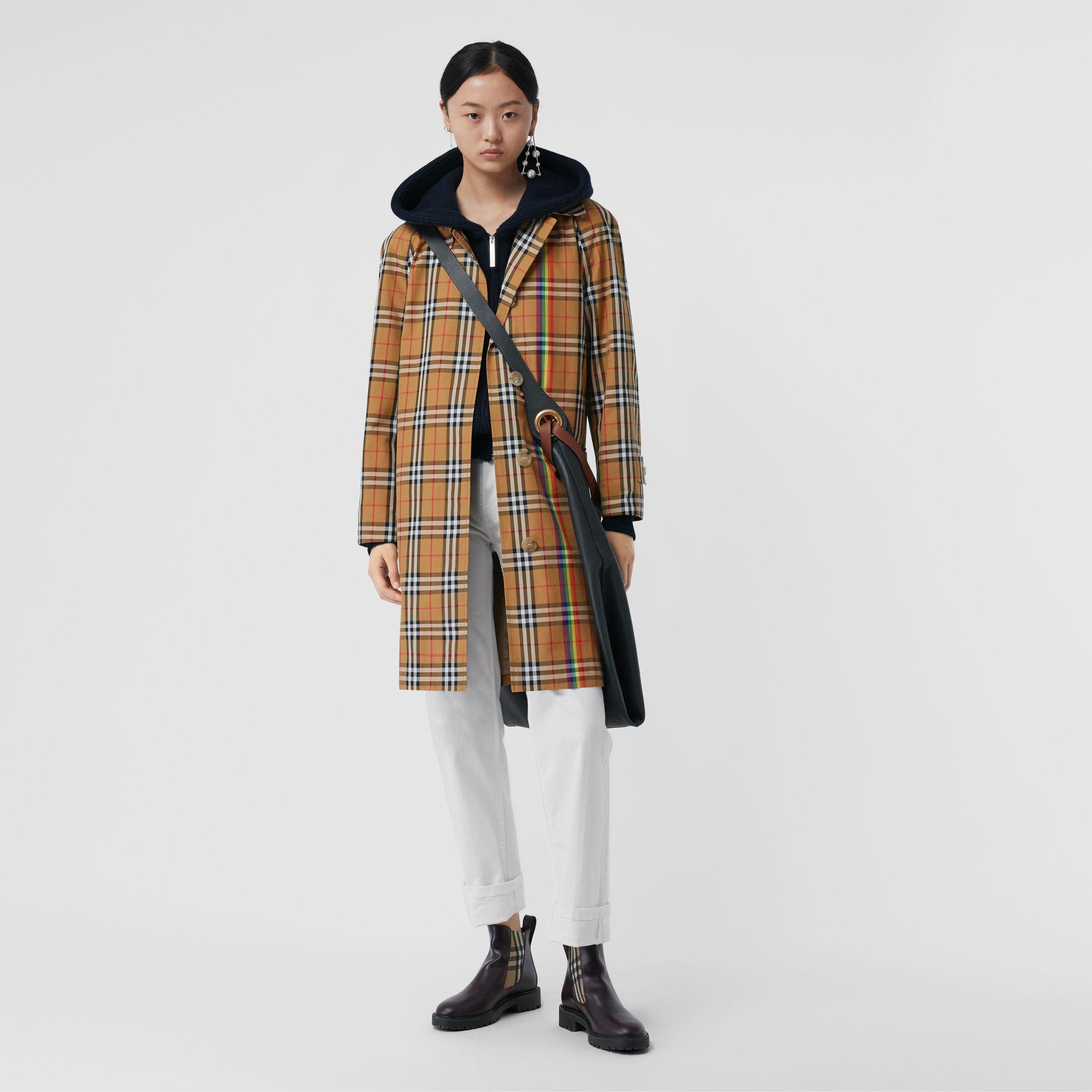 Burberry rainbow trench coat best sale
